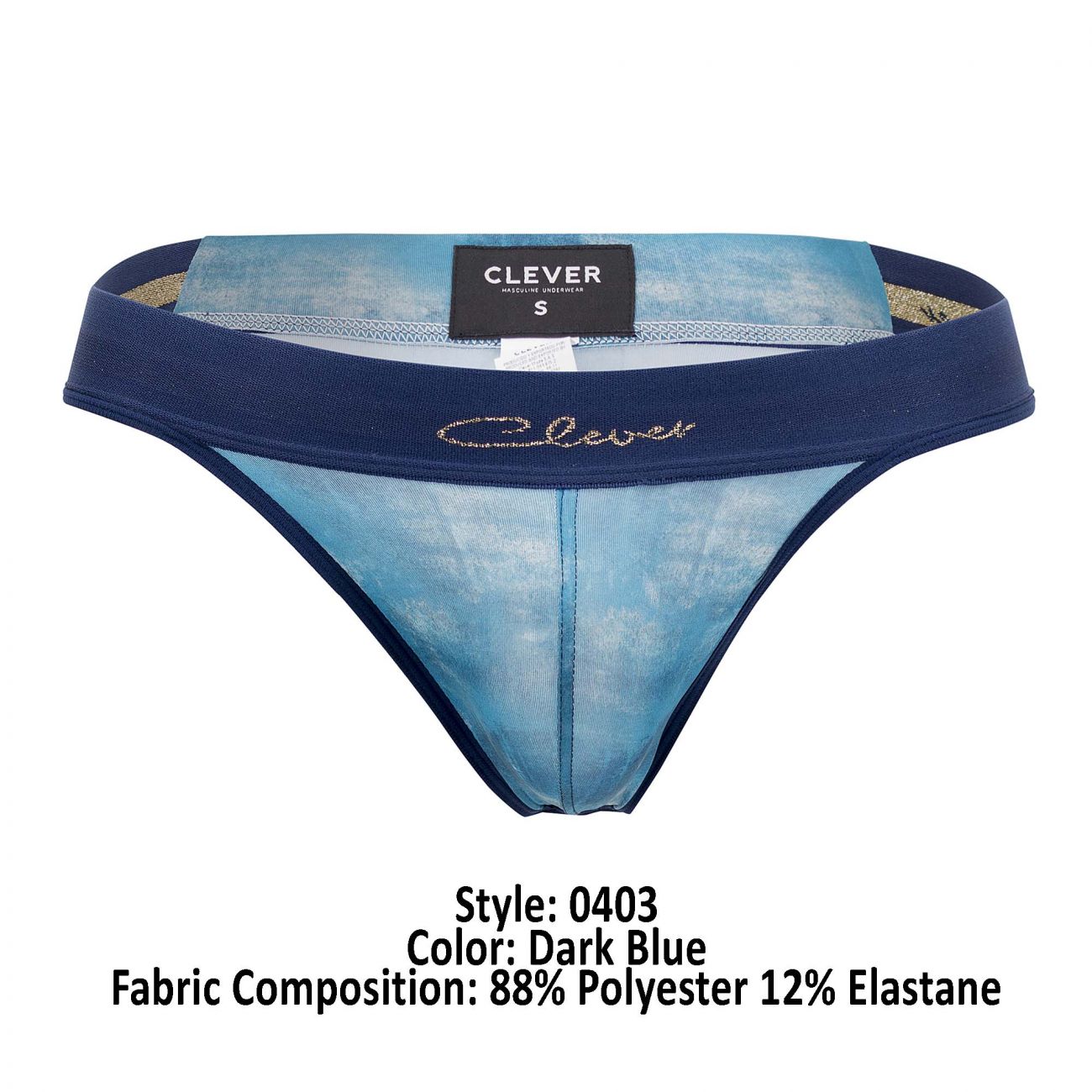 Clever 0403 Risk Thongs Dark Blue