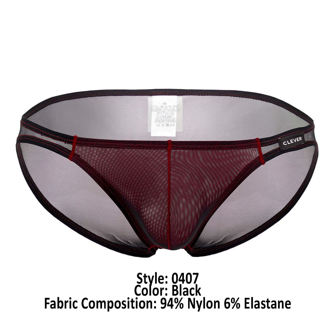 Clever 0407 Clarity Bikini Black