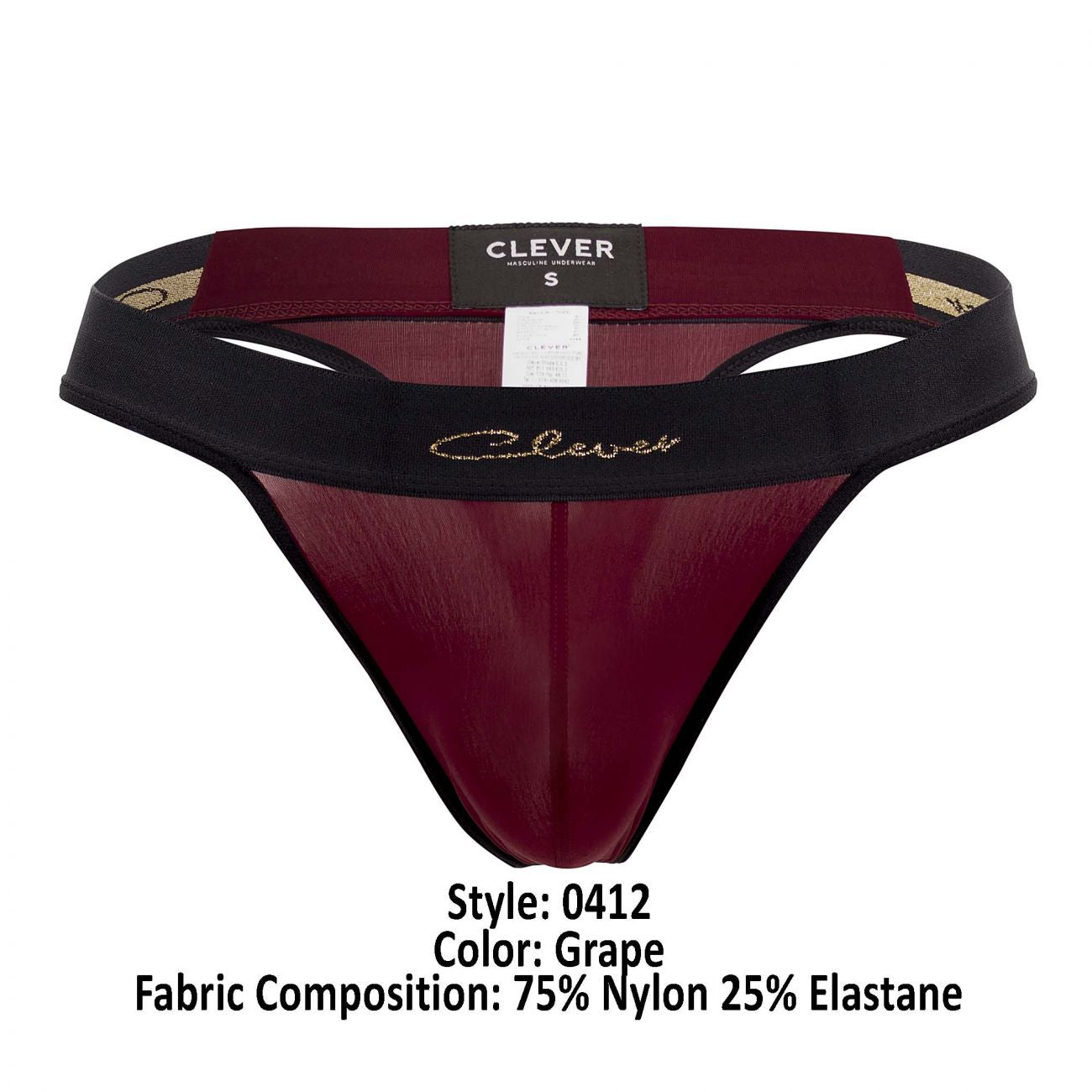 Clever 0412 Me Thongs Grape