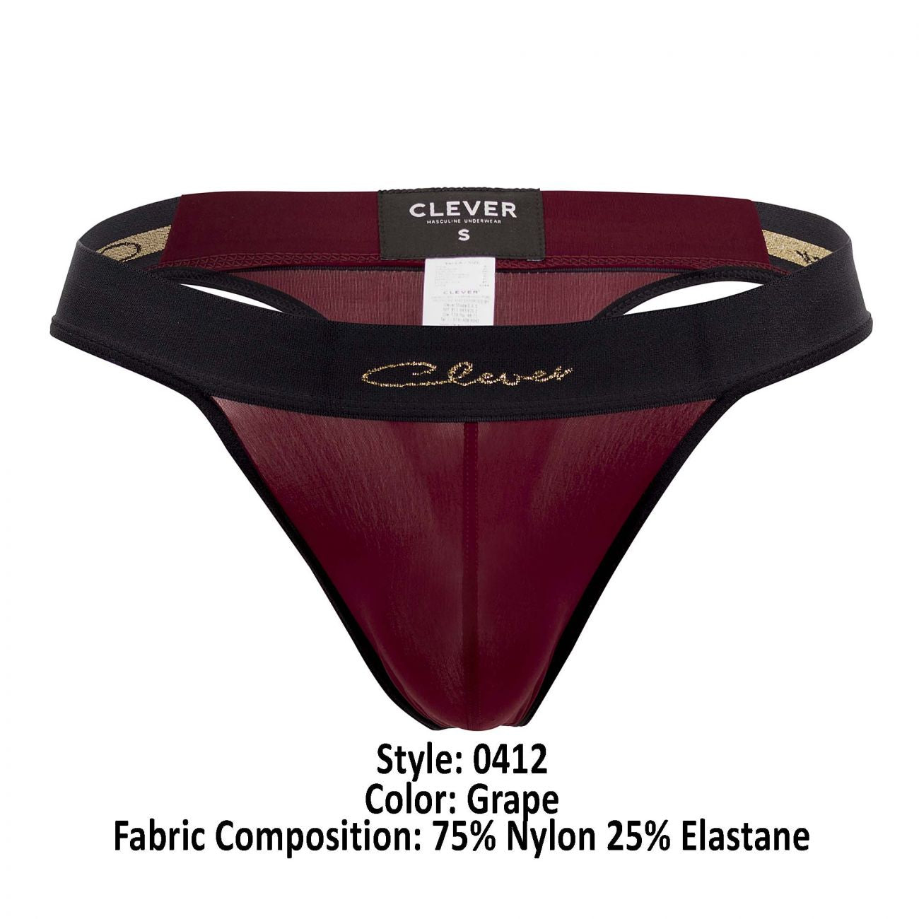 Clever 0412 Me Thongs Grape