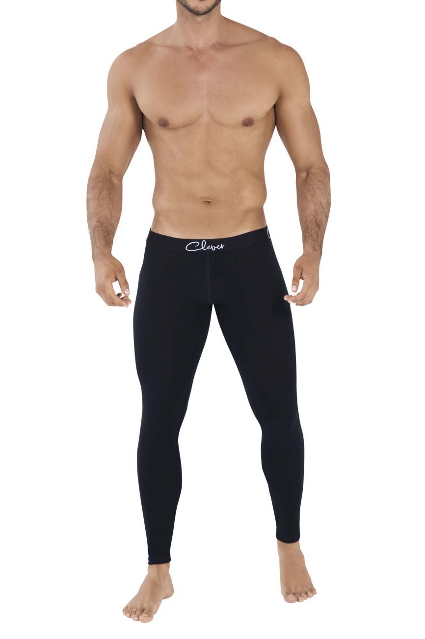 Clever 0422 Cosmos Athletic Pants Black