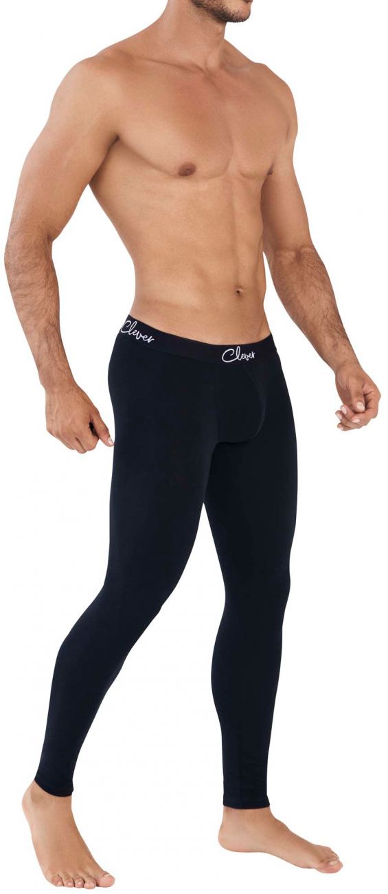 Clever 0422 Cosmos Athletic Pants Black