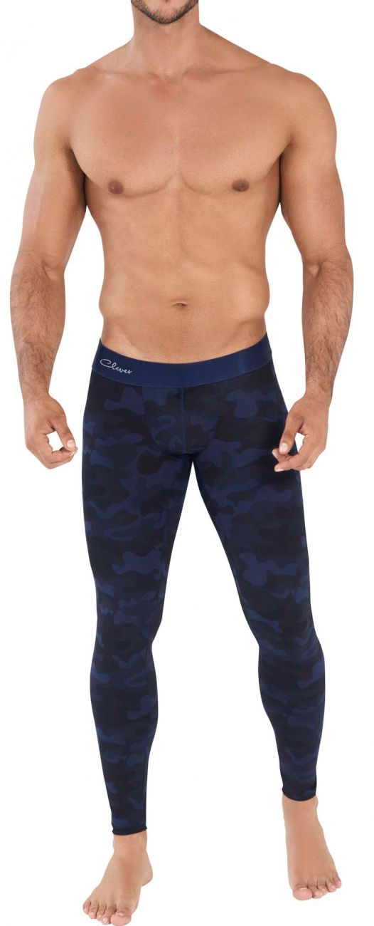 Clever 0427 Action Athletic Pants Dark Blue