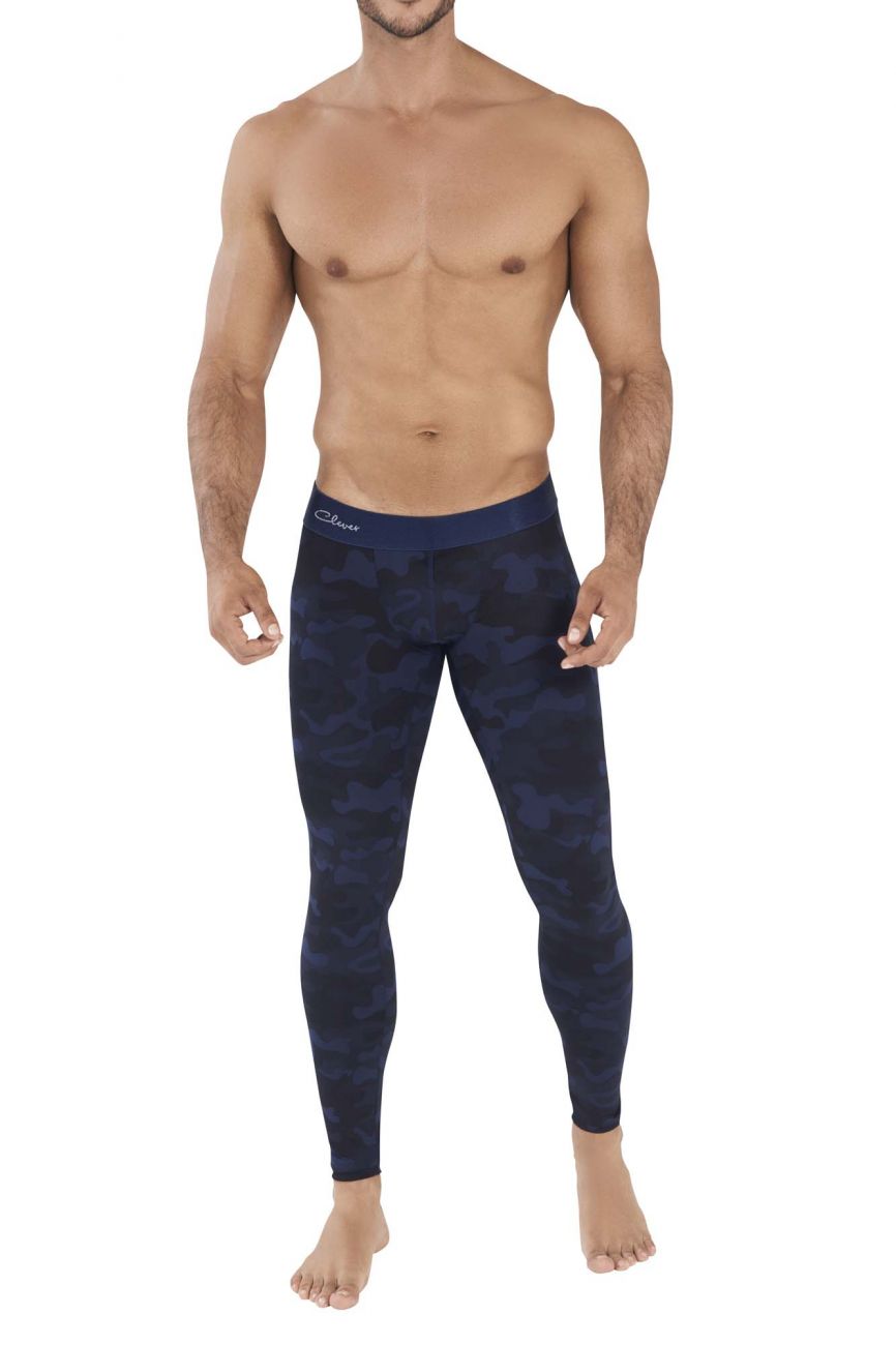 Clever 0427 Action Athletic Pants Dark Blue