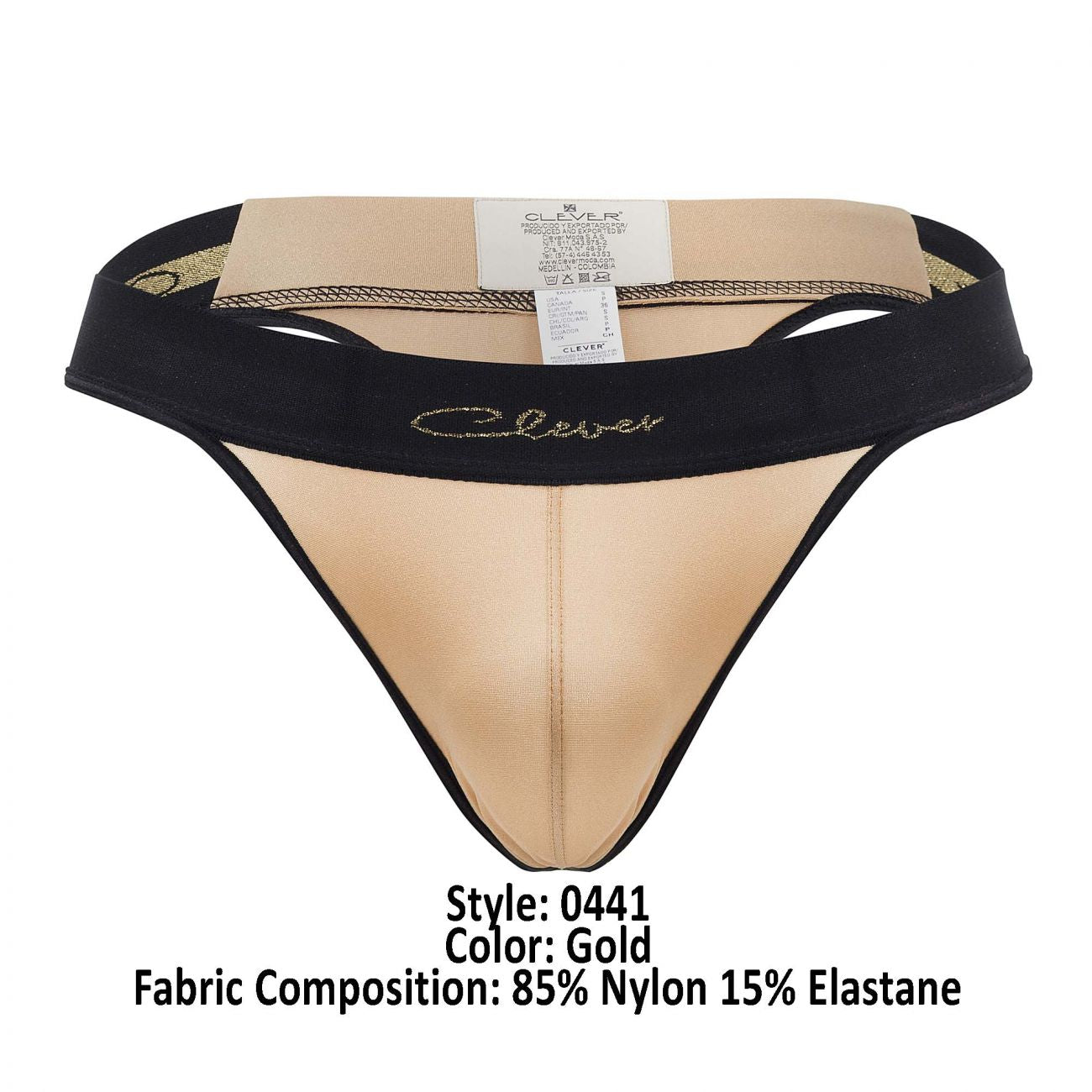 Clever 0441 Yourself Thongs Gold
