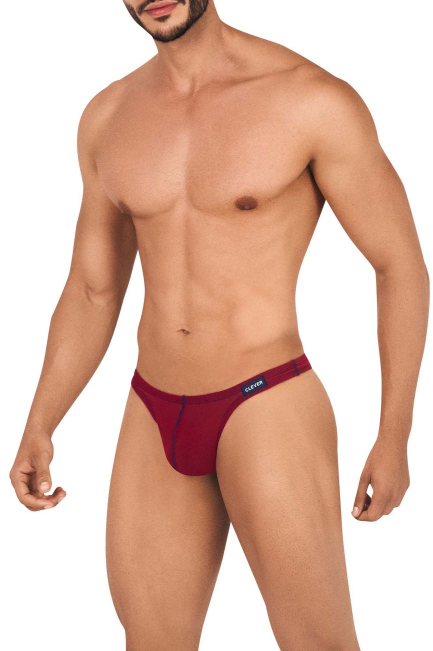 Clever 0442 Clarity Thongs Red