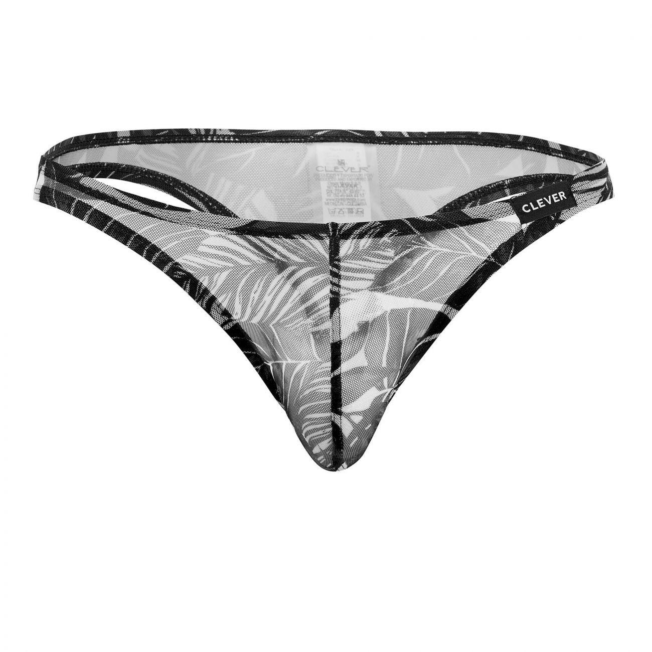 Clever 0443 Spirit Thongs Black