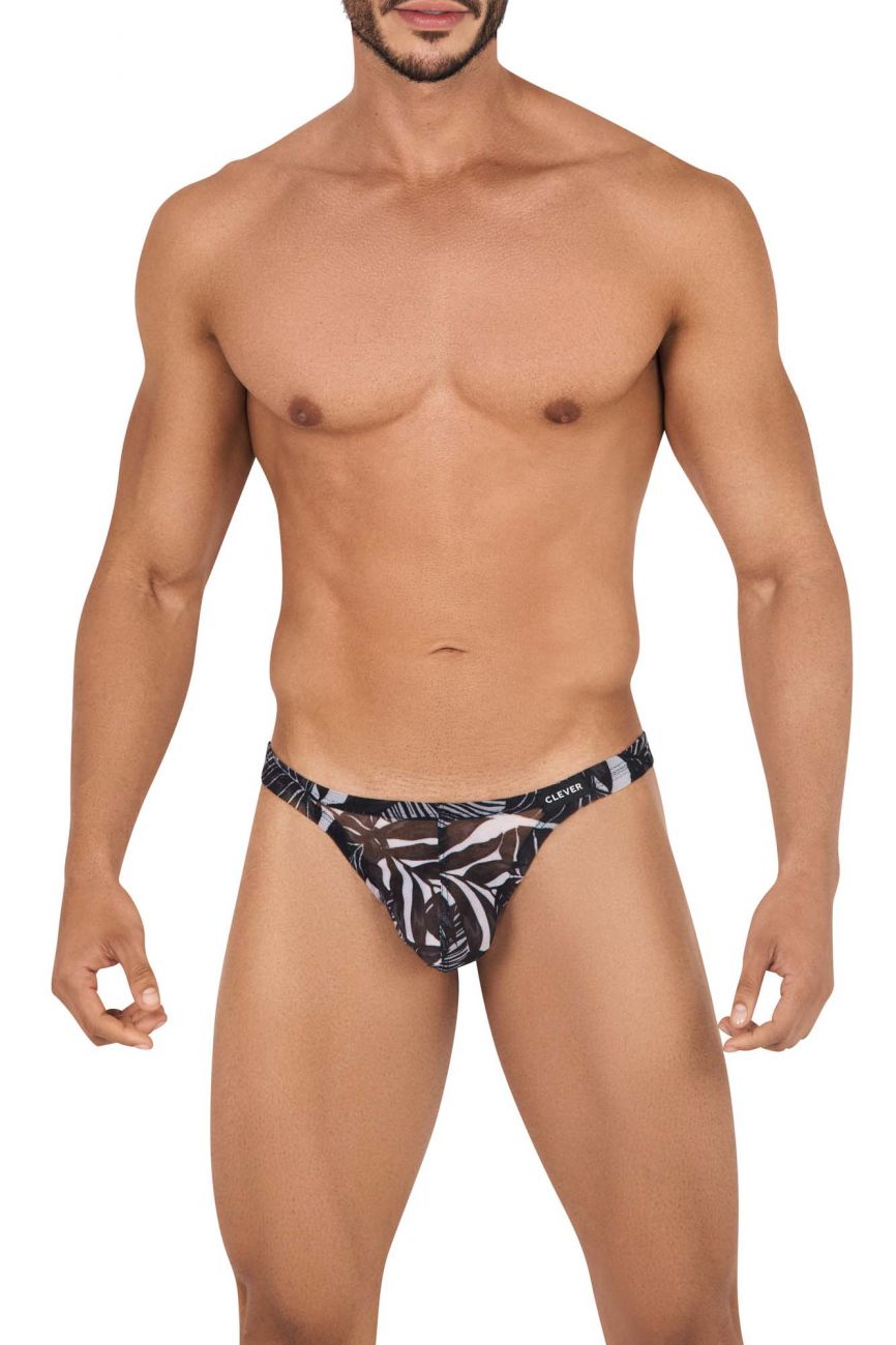 Clever 0443 Spirit Thongs Black