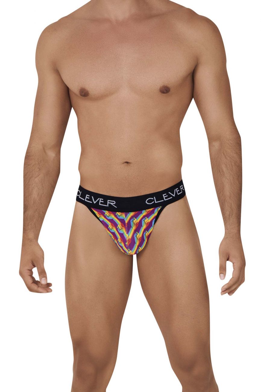 Clever 0560-1 Pride Thongs Rainbow