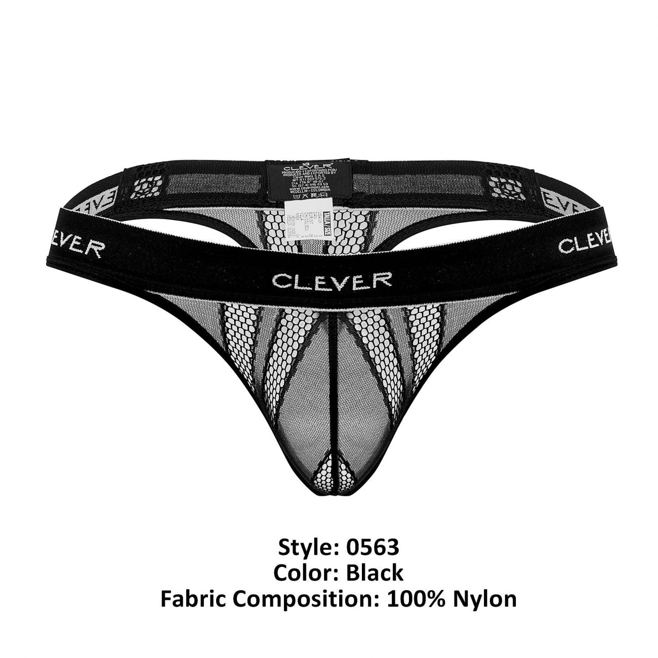 Clever 0563-1 Magic Thongs Black