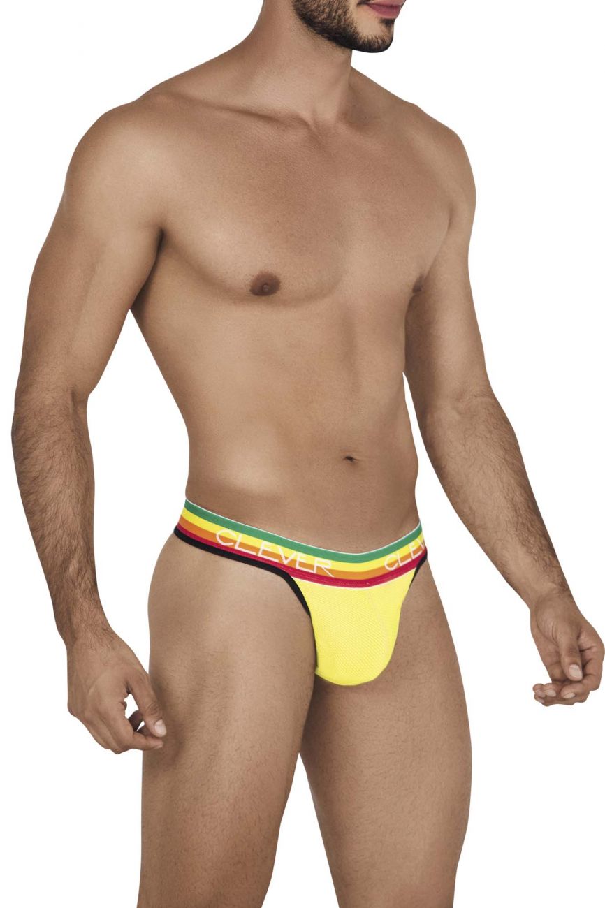 Clever 0569-1 Elements Thongs Yellow