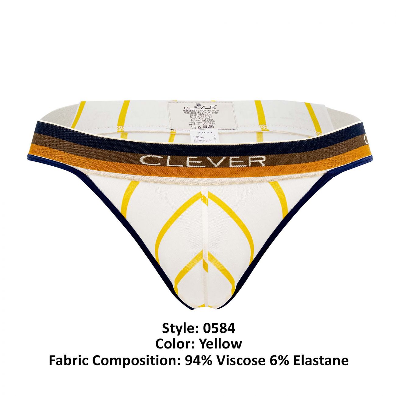 Clever 0584-1 Play Thongs Yellow