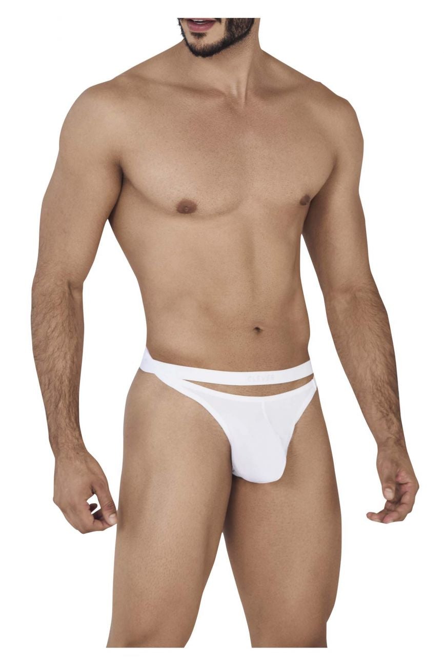 Clever 0616-1 Agleam Thongs White