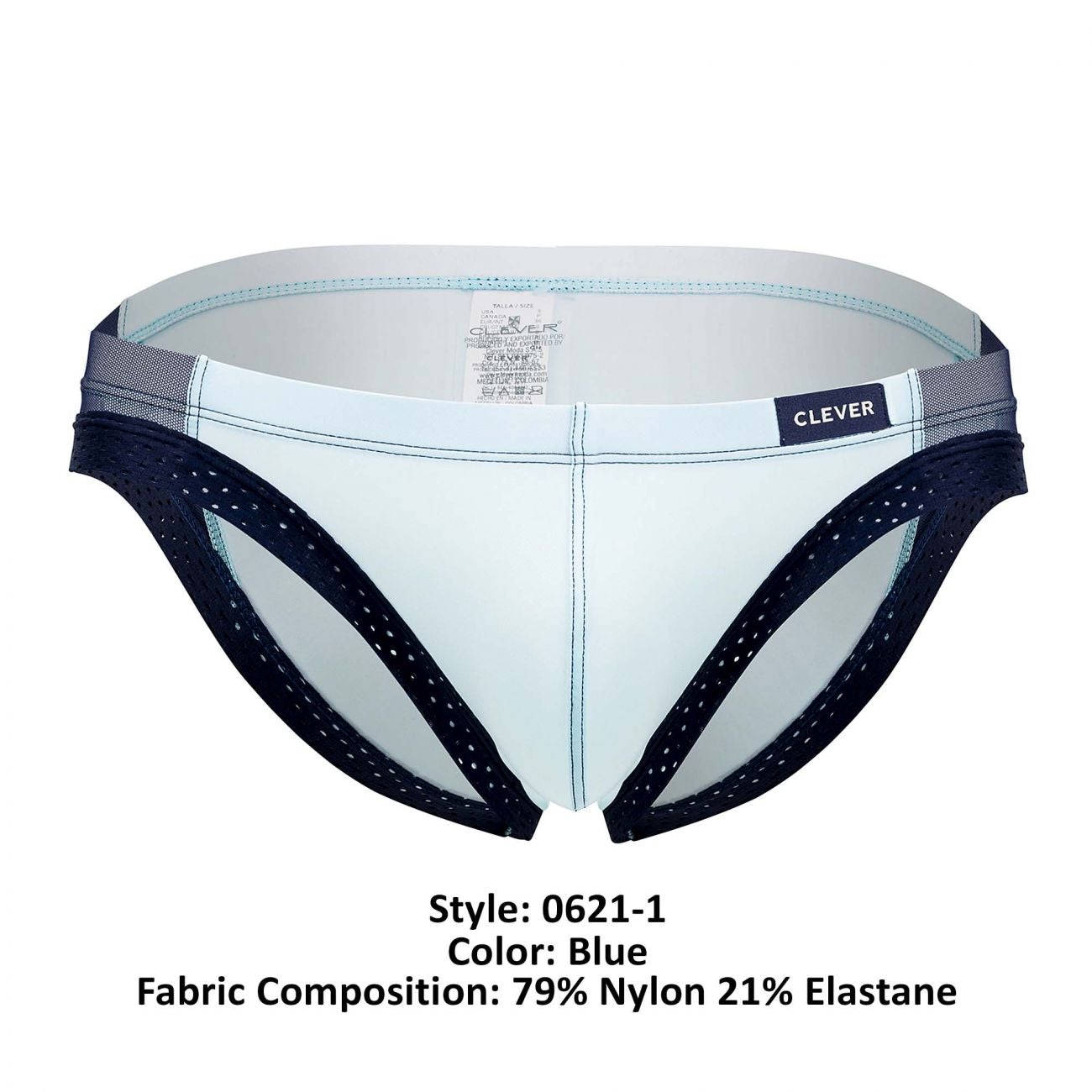 Clever 0621-1 Air Briefs Blue