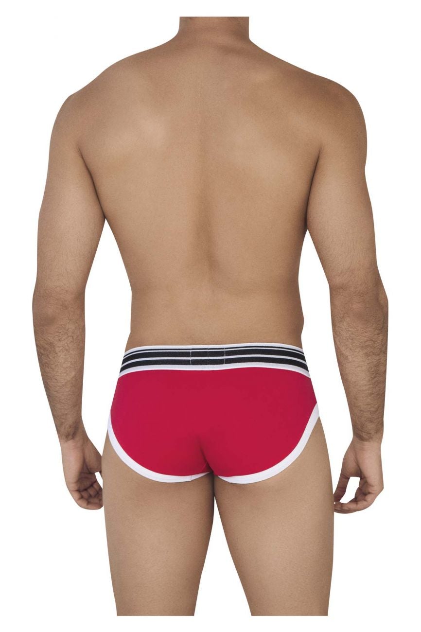 Clever 0624-1 Unchainded Briefs Red