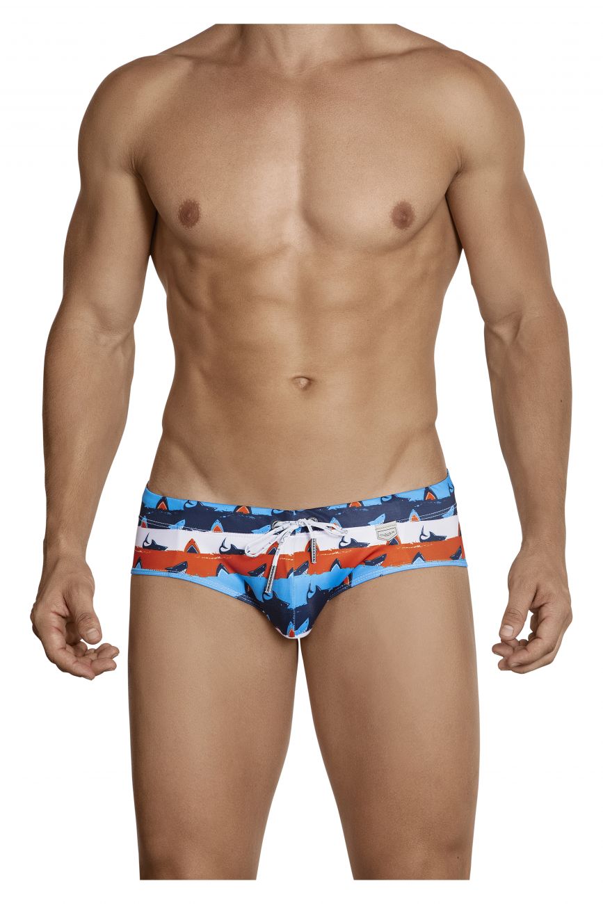 Clever 0692 Macrino Swim Brief Red Multi