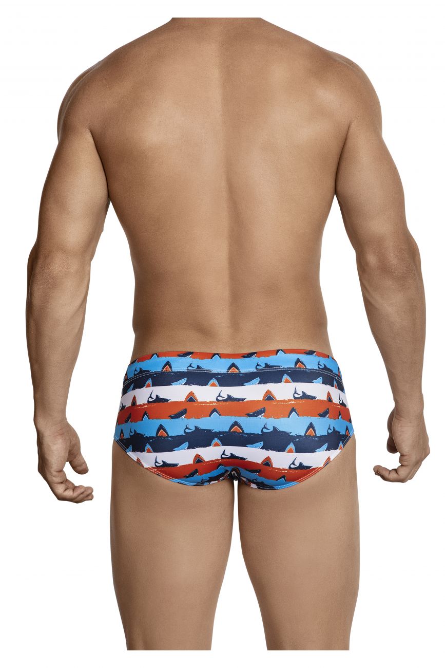 Clever 0692 Macrino Swim Brief Red Multi
