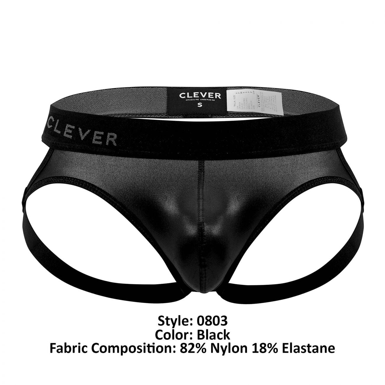 Clever 0803 Harmony Jockstrap Black