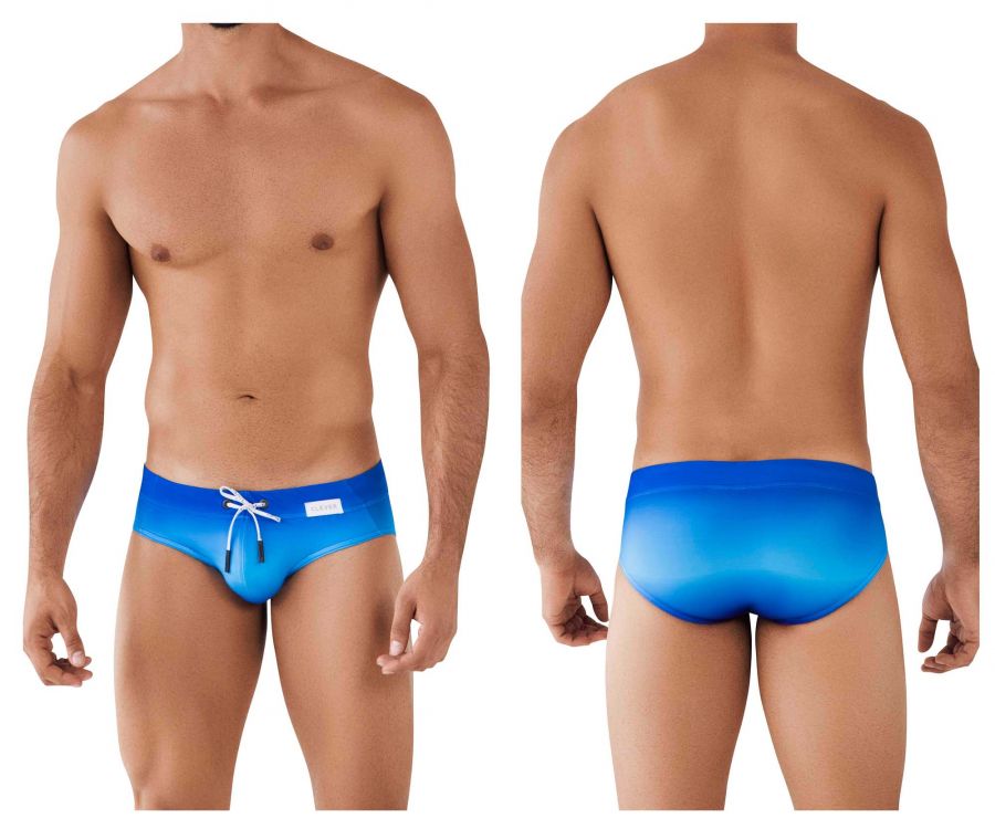 Clever 0808 Mokana Swim Briefs Blue