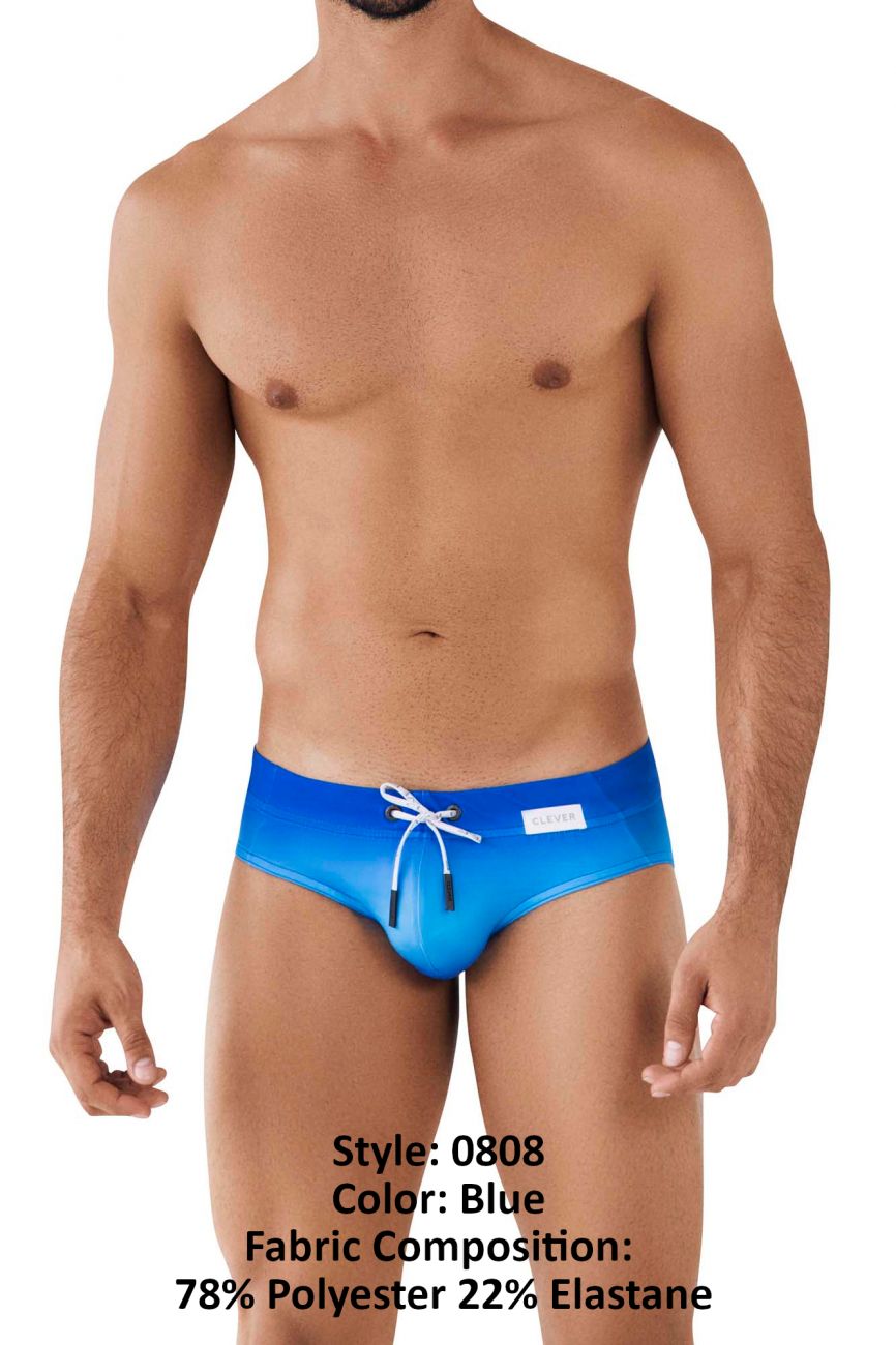 Clever 0808 Mokana Swim Briefs Blue