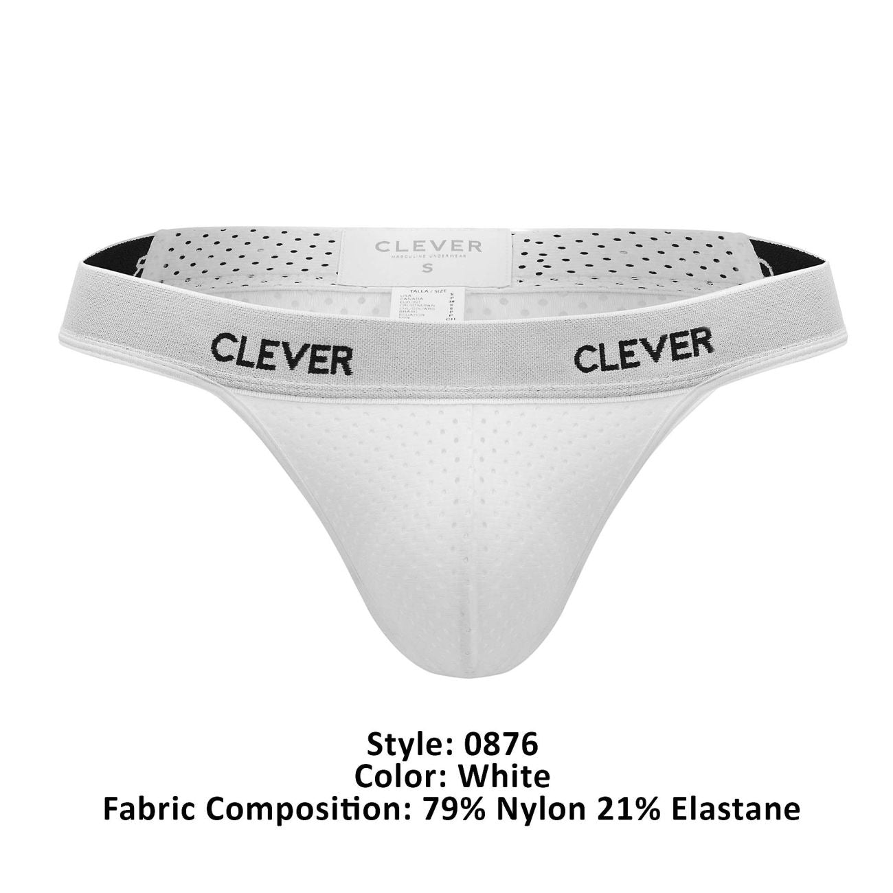 Clever 0876 Lust Thong White