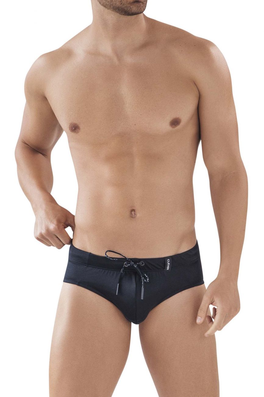Clever 0891 Bahia Swim Briefs Black