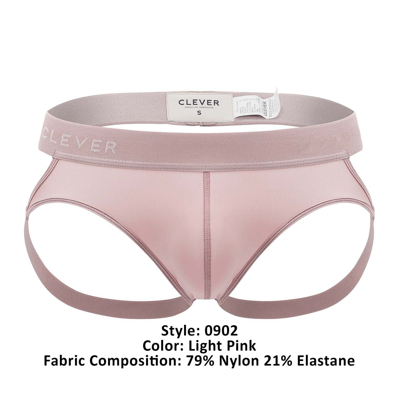 Clever 0902 Lighting Jockstrap Light Pink