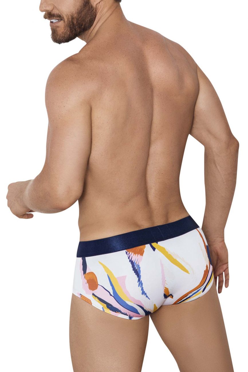 Clever 0908 Obsidian Briefs Beige Multi Coloured