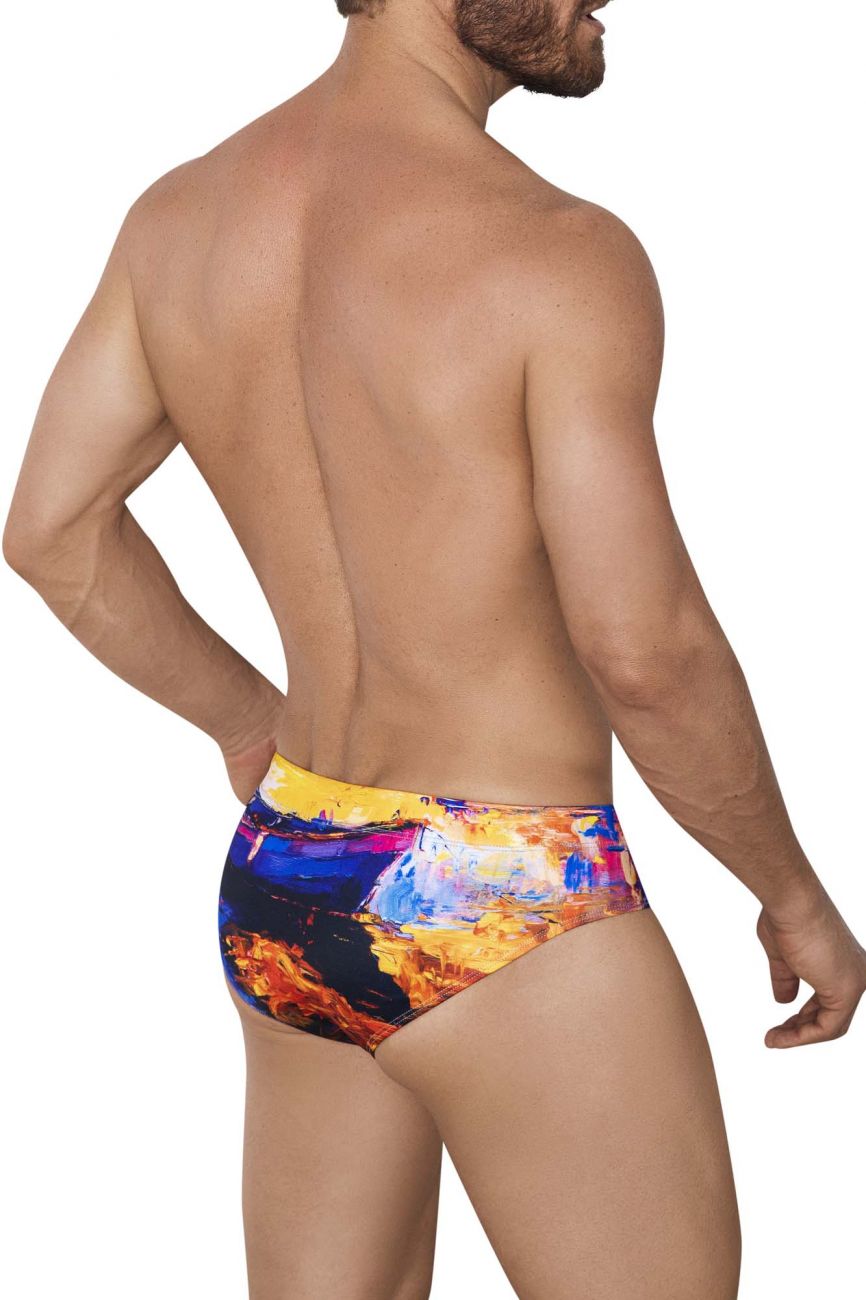 Clever 0913 Priceless Swim Briefs Blue & Yellow