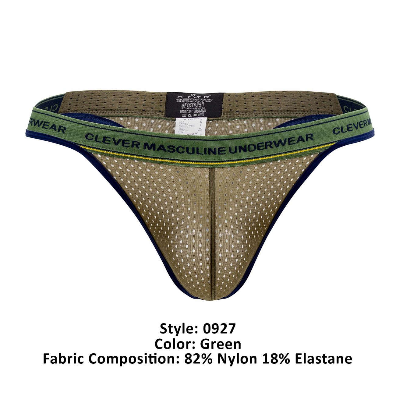 Clever 0927 Premium Thongs Green