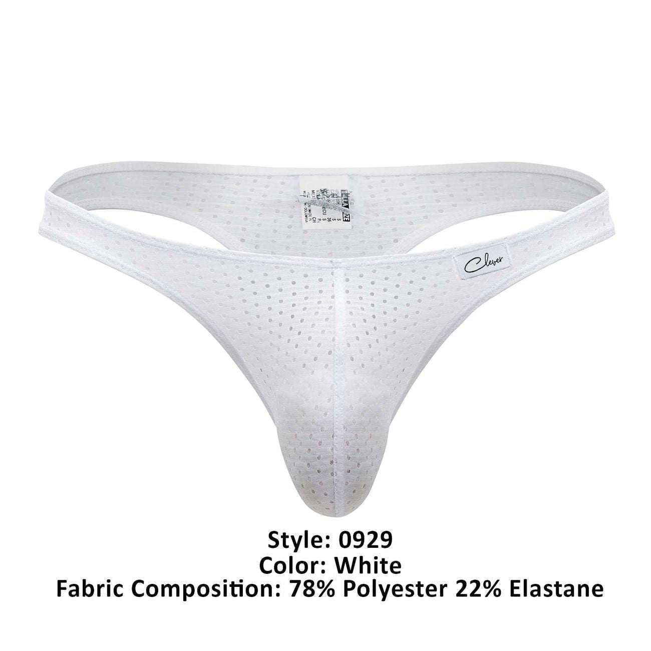 Clever 0929 Fits Thongs White