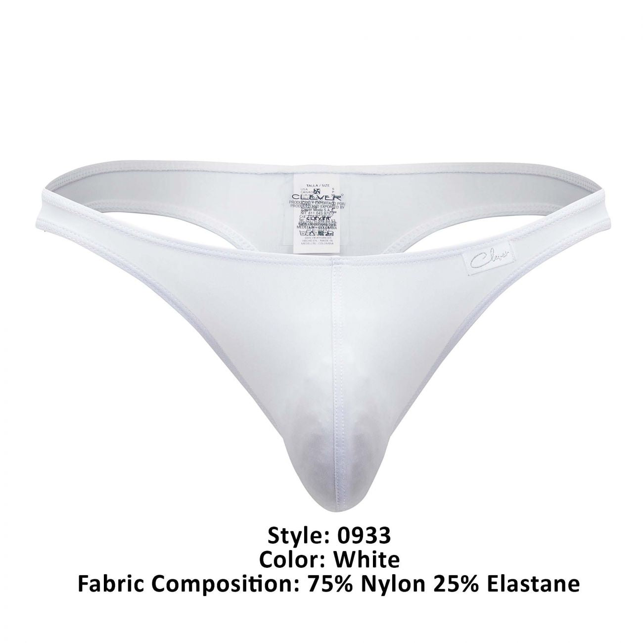 Clever 0933 Angel Thongs White