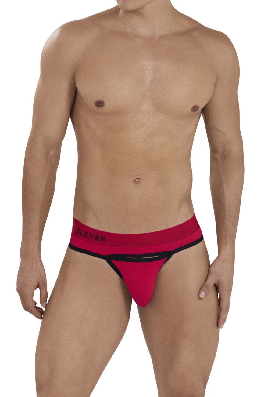 Clever 1147 Celestial Thongs Red