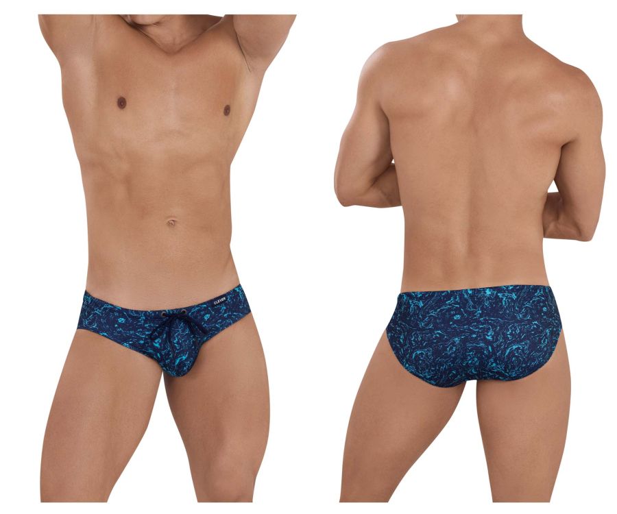 Clever 1154 Aura Swim Briefs Dark Blue