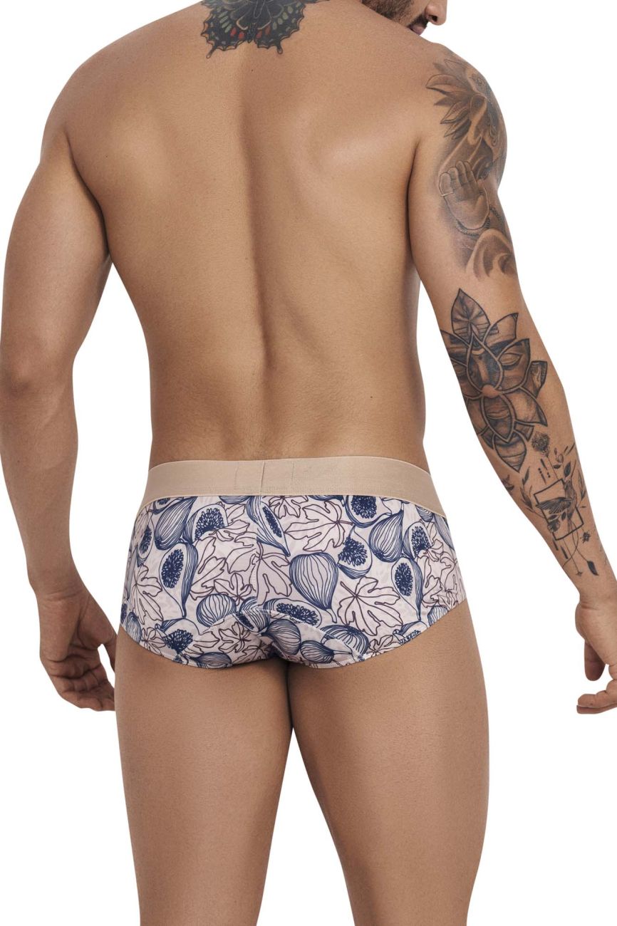 Clever 1211 Elysium Briefs Beige Print