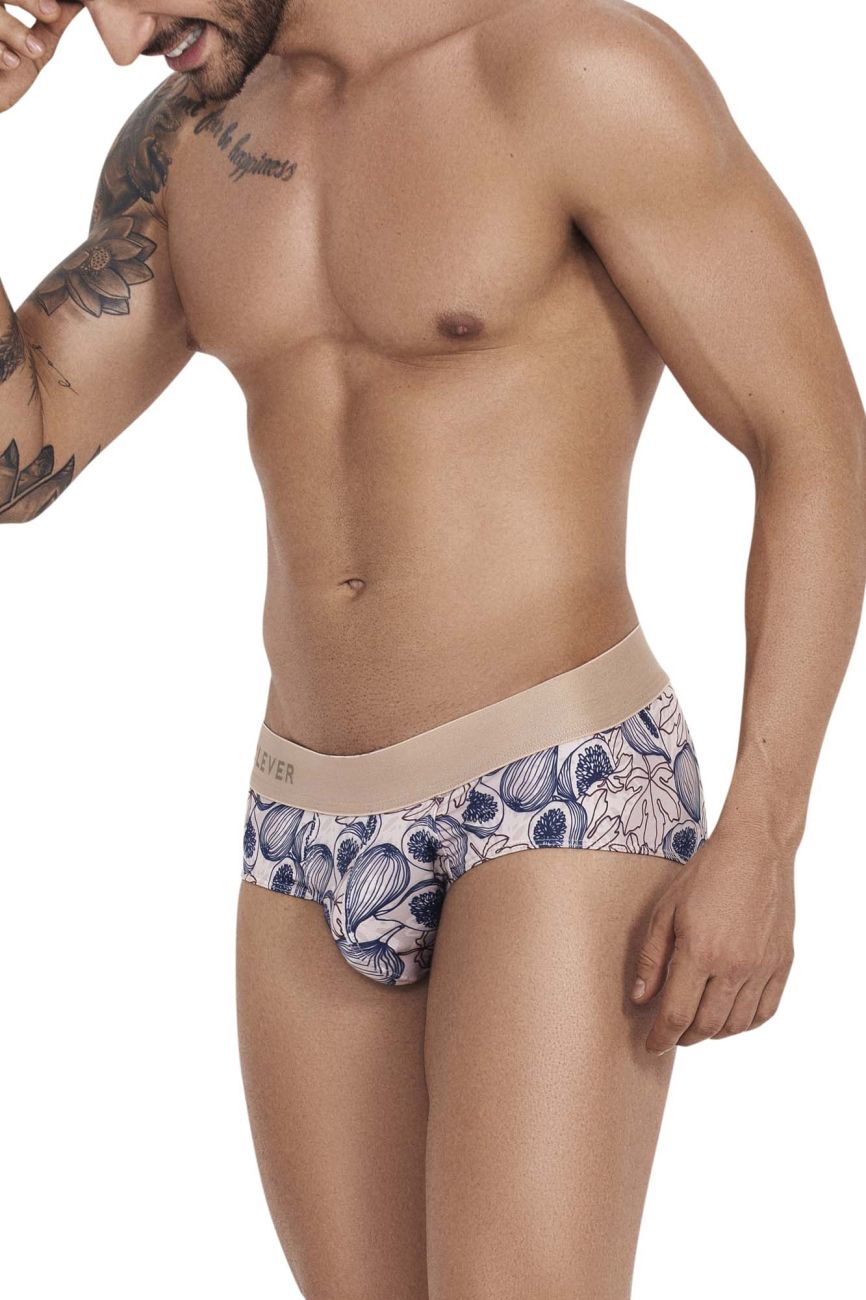 Clever 1211 Elysium Briefs Beige Print