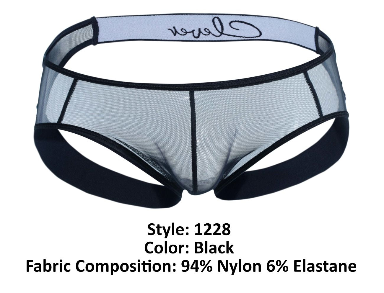 Clever 1228 Demon Jockstrap Black