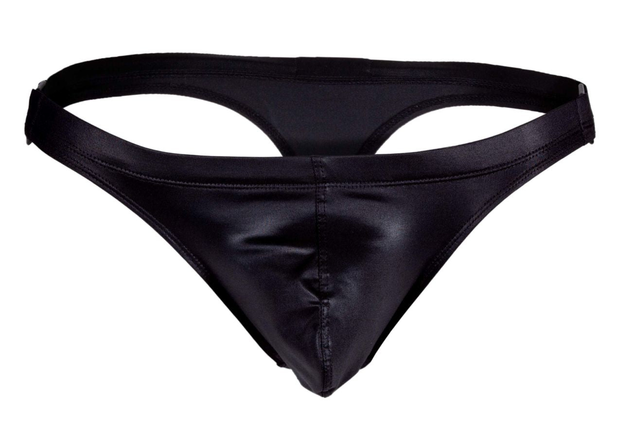 Clever 1230 Karma Thongs with Ring Sides Black
