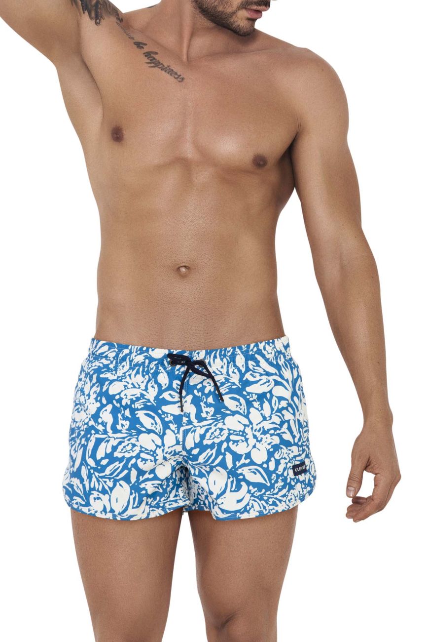 Clever 1244 Adriel Swim Trunks Blue