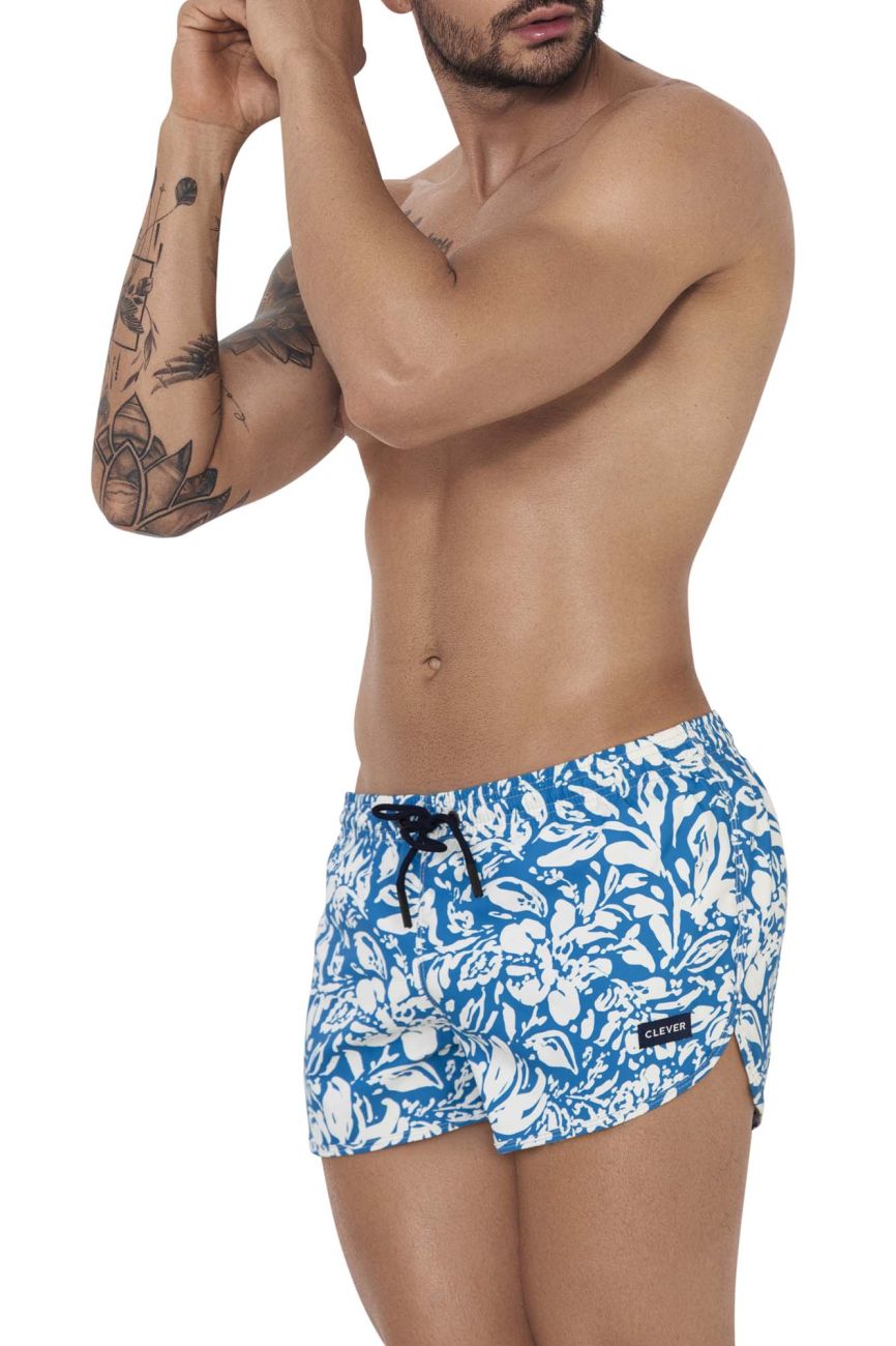 Clever 1244 Adriel Swim Trunks Blue