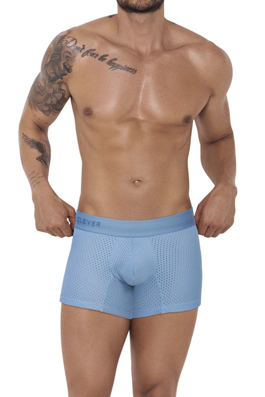 Clever 1260 Euphoria Boxer Briefs Blue