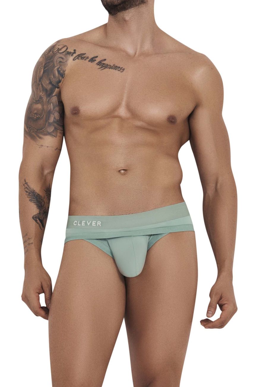 Clever 1262 Curse Briefs Green