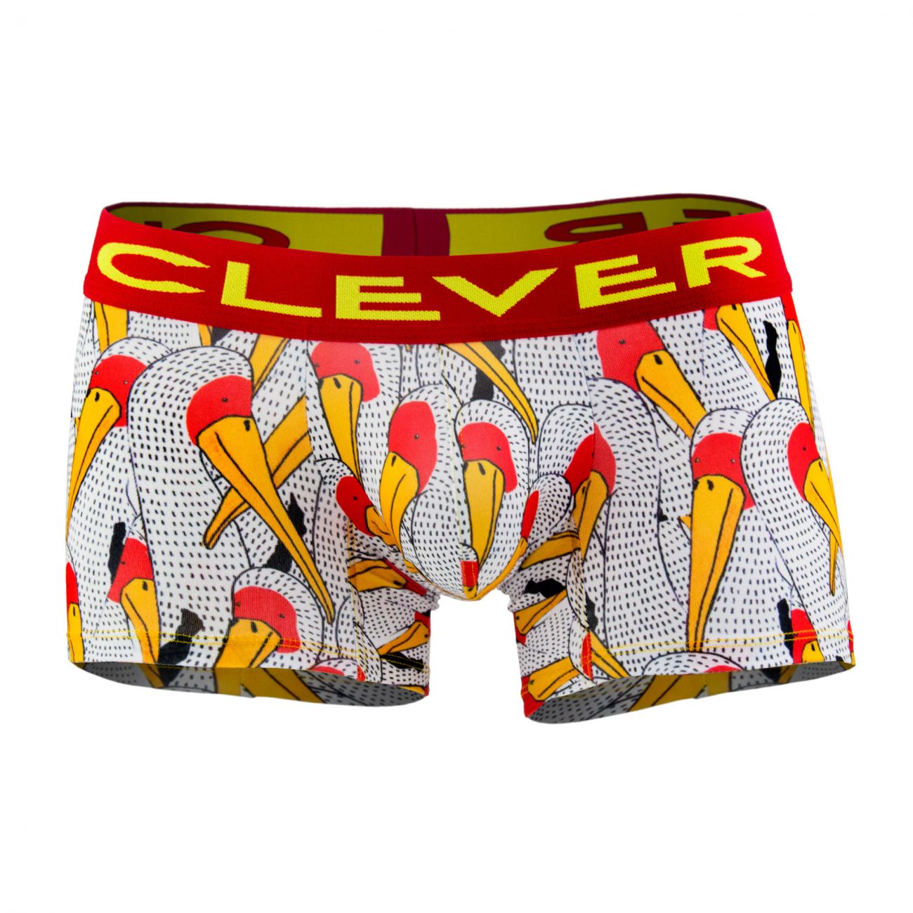 Clever 2340 Matches Boxer Briefs White Multi