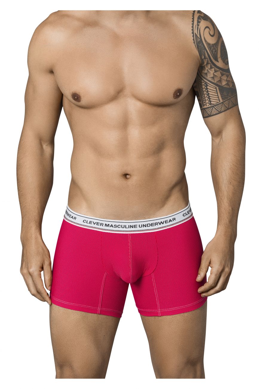 Clever 2354 Galileo Boxer Briefs Red