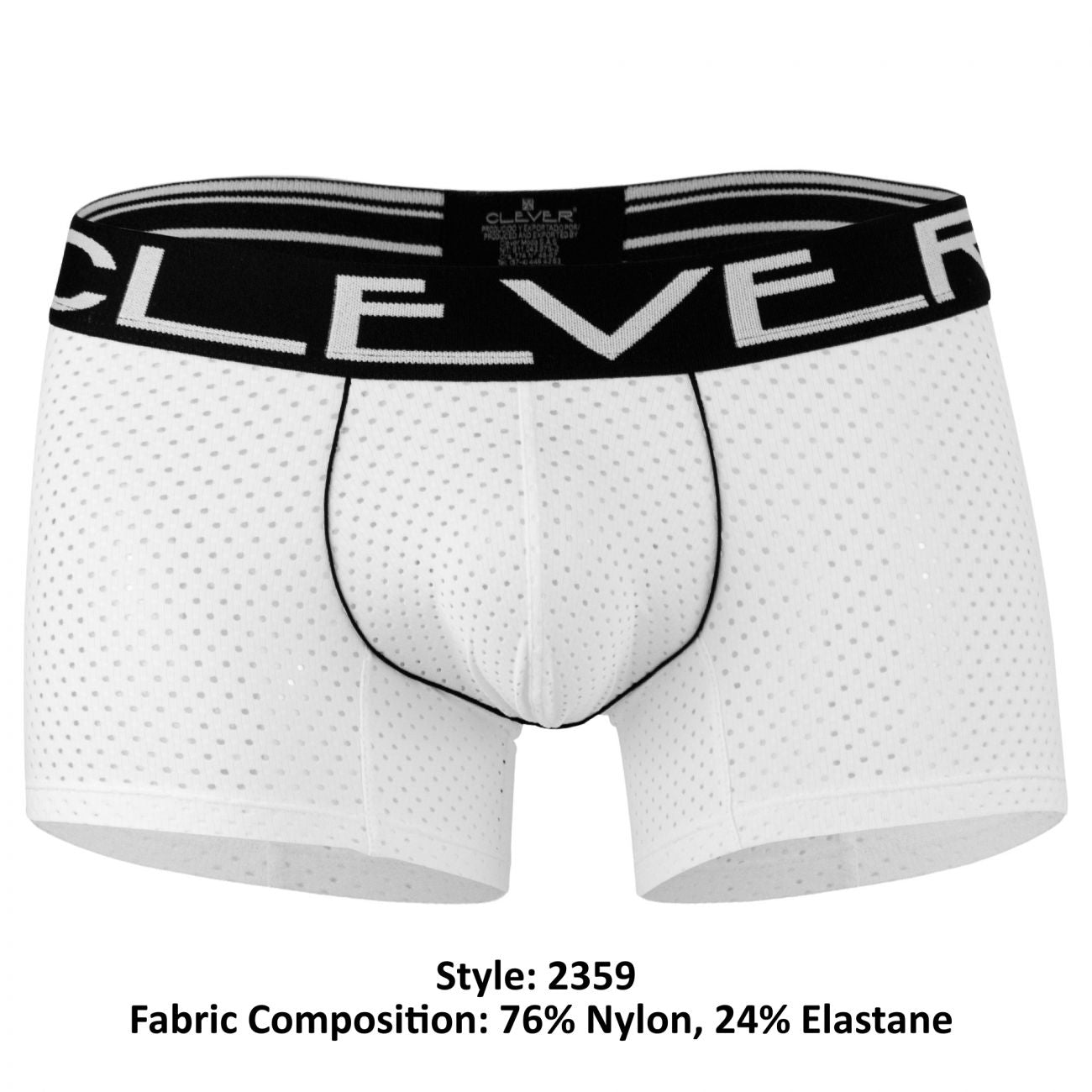 Clever 2359 Extra Sense Boxer Briefs White