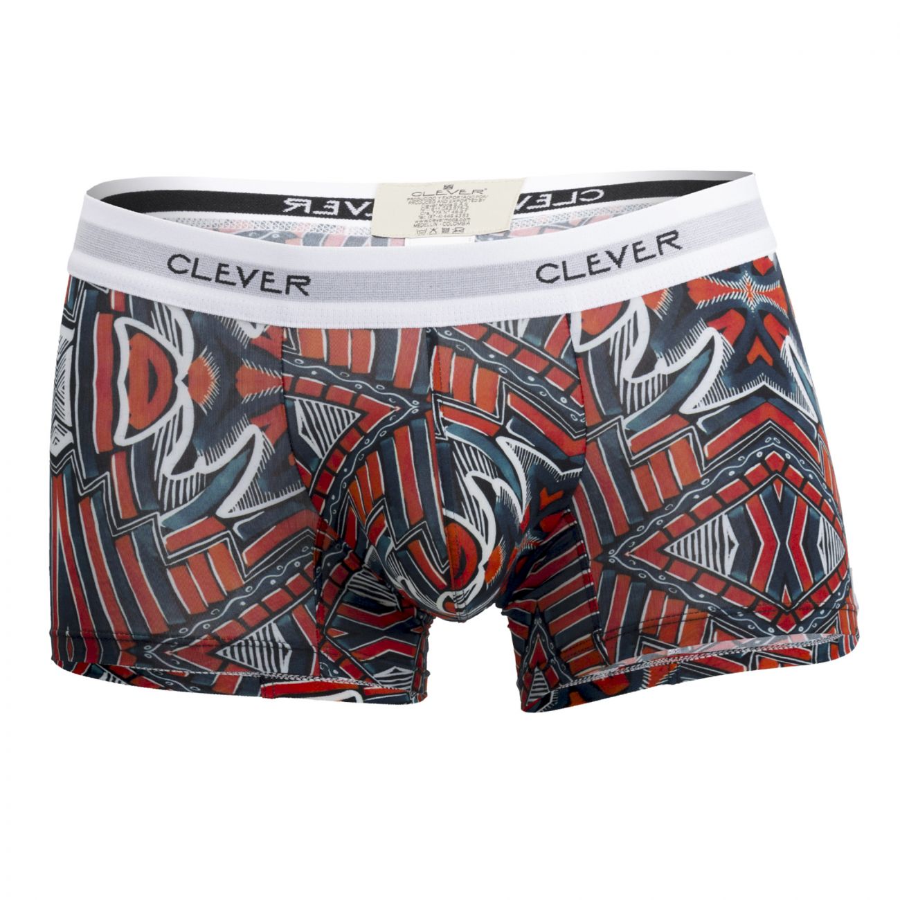 Clever 2390 Refined Boxer Briefs Red Multi