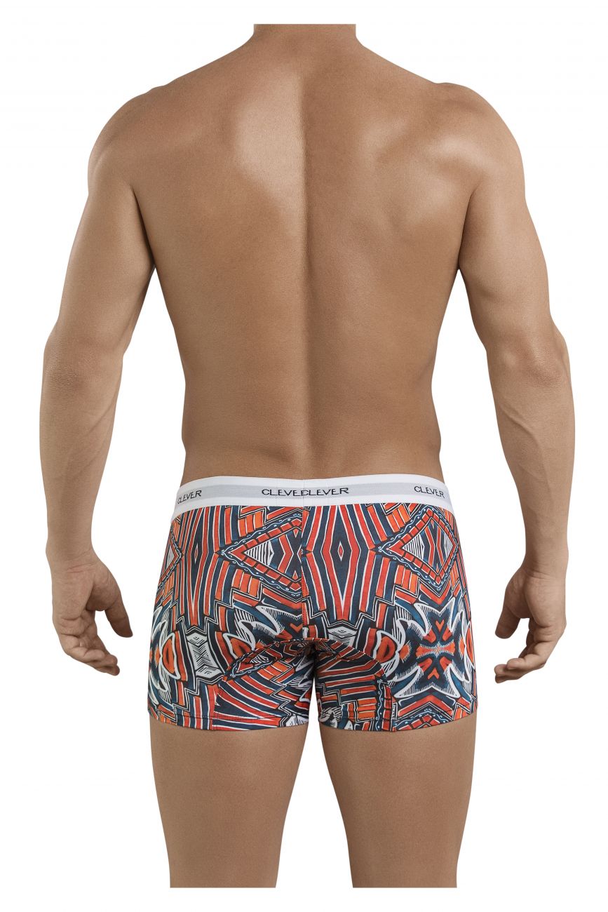 Clever 2390 Refined Boxer Briefs Red Multi