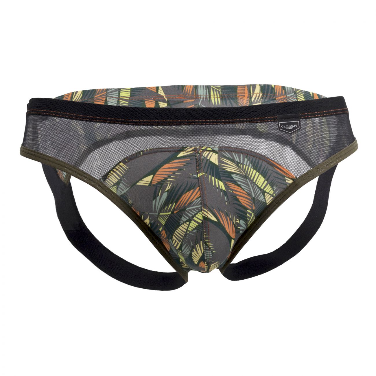 Clever 3015 Uptown Boy Jockstrap Green