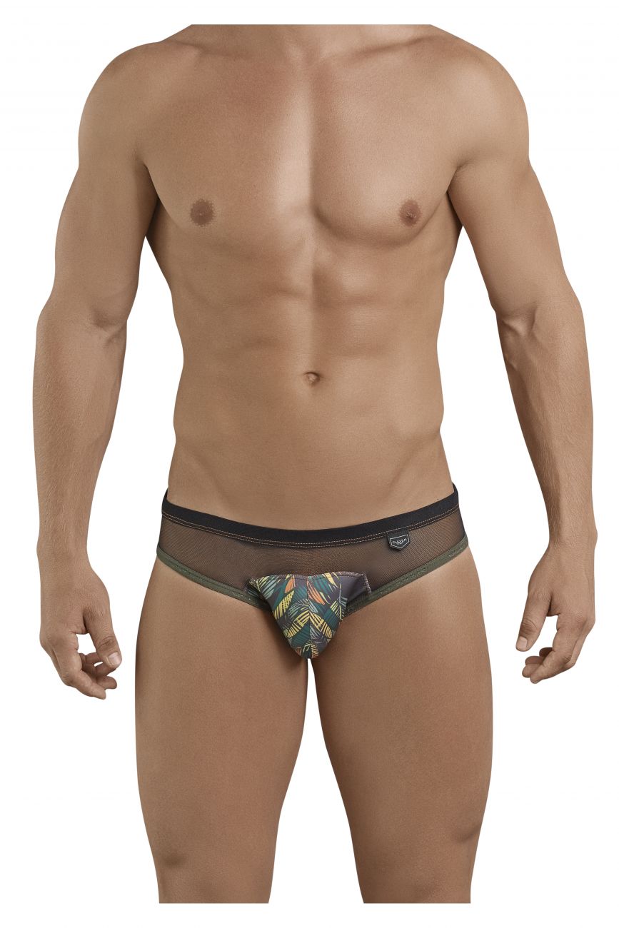 Clever 3015 Uptown Boy Jockstrap Green