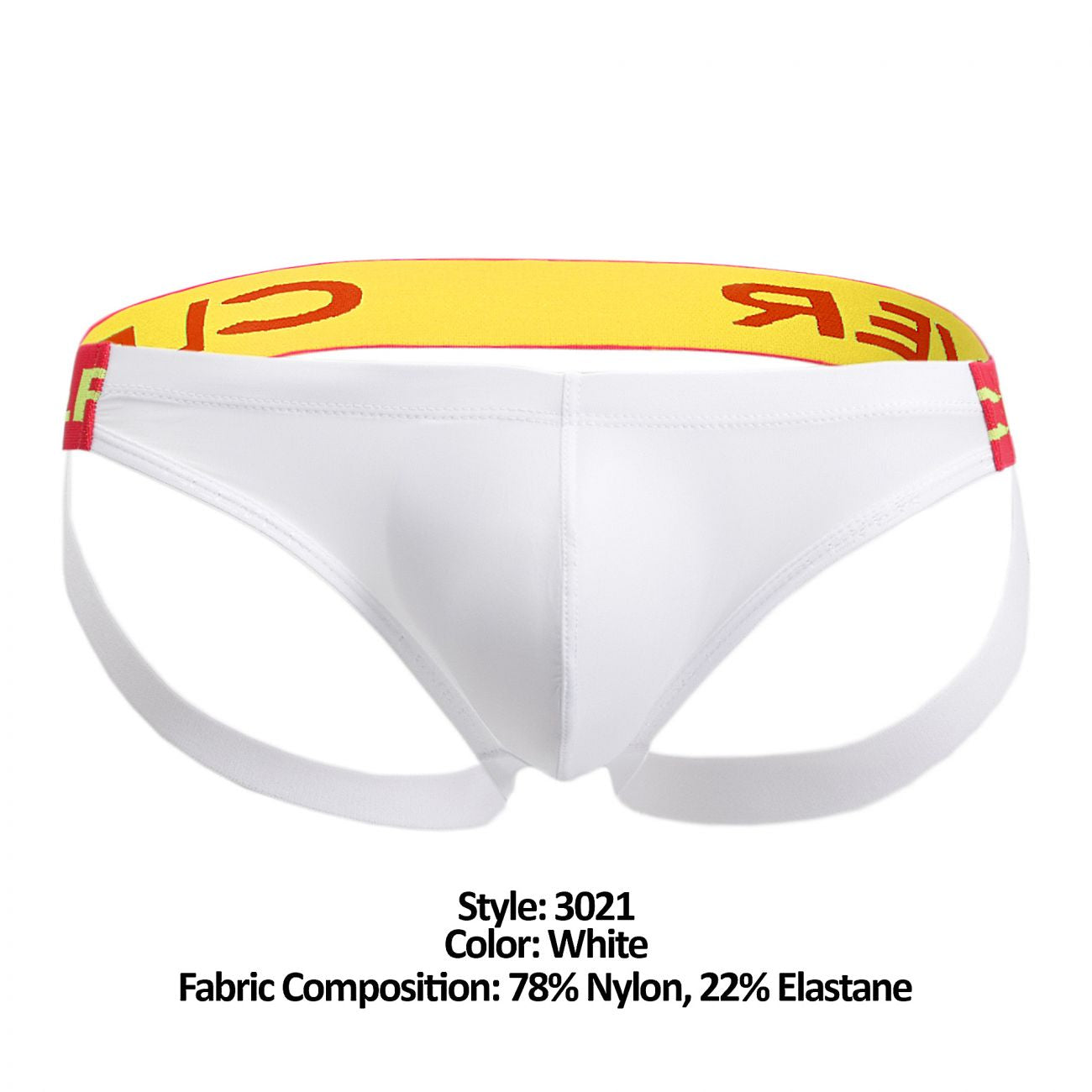 Clever 3021 Dominicano Jockstrap White